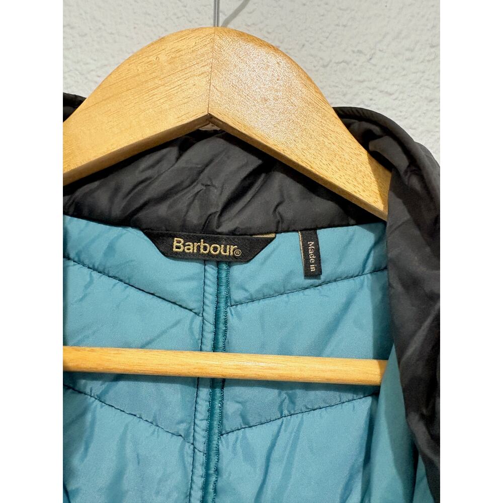 Barbour WorldCrosser Gilet Black Quilted Vest Preppy Minimalist Classic - Picture 3 of 7